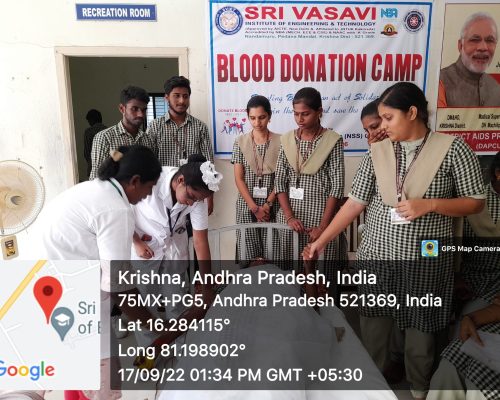 Blood Donation by Students