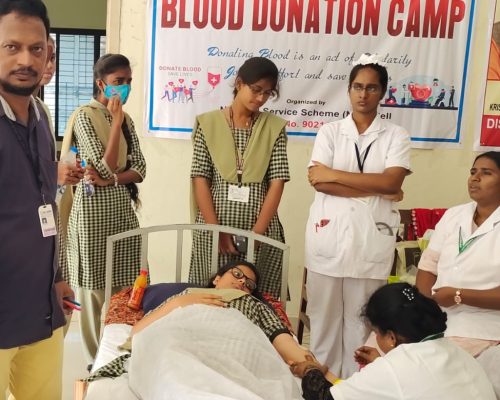 Blood Donation by Students