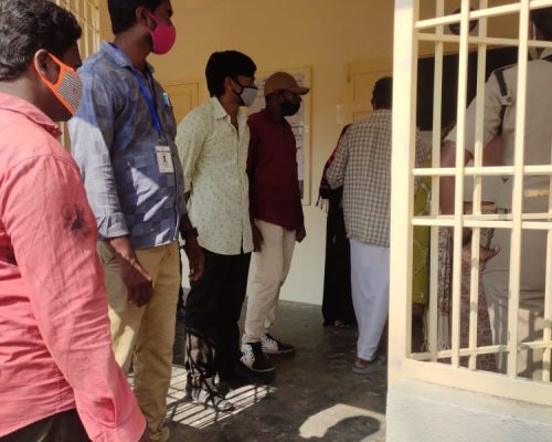 NSS Volunteers Participated at Grama Panchayat Elections